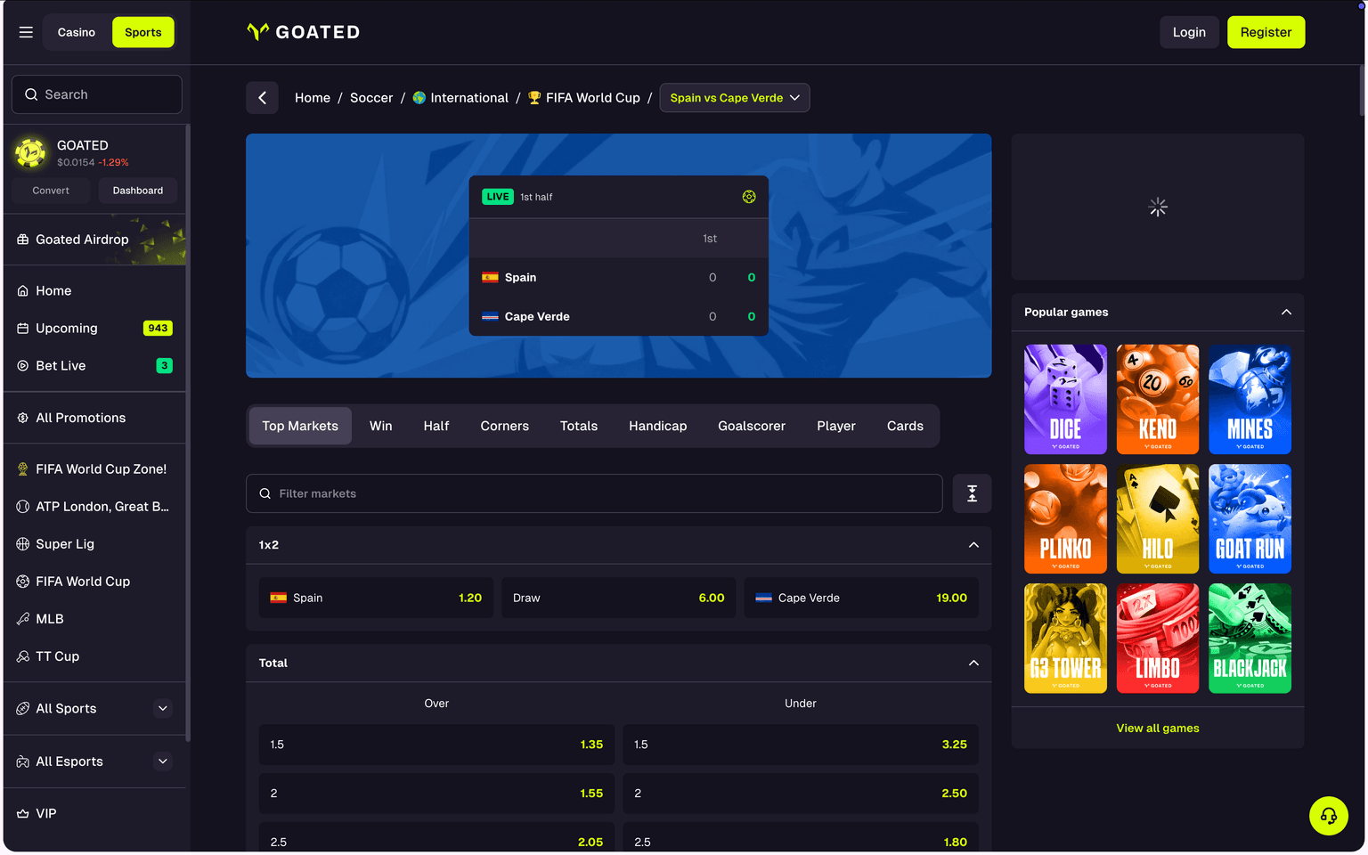 How to Bet on the FIFA World Cup with Crypto