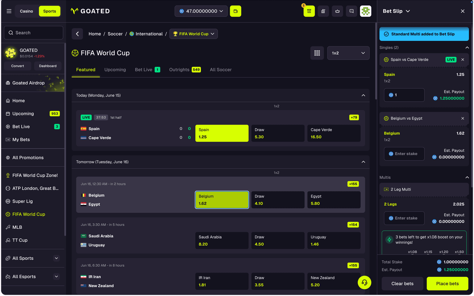 How to Bet on the FIFA World Cup with Crypto
